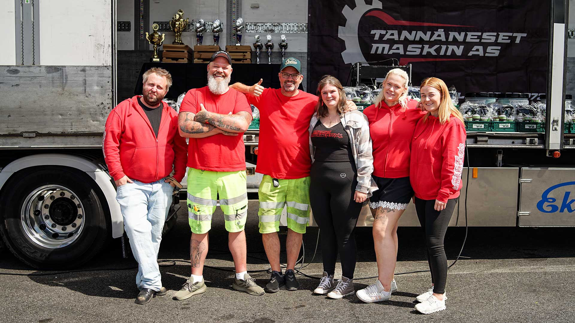 Teamet bak Gardermoen Trucking Festival